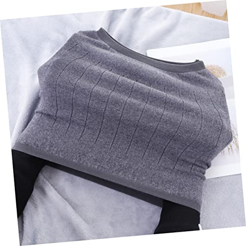 Faja lumbar de lana gris para soporte de cintura T.S miniatura 5