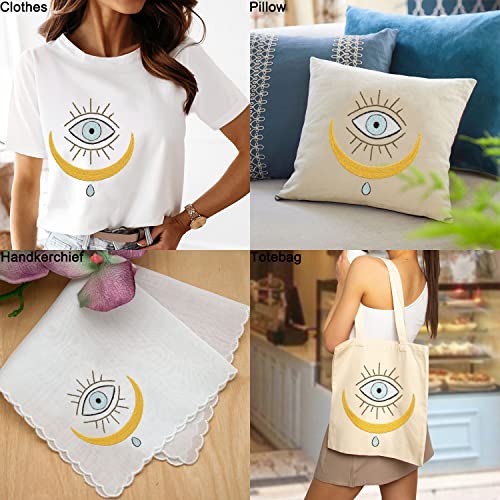 Anidaroel 3 Sets Evil Eye Embroidery Starters Kit For Beginners, Stamped Cross Stitch Kits For Beginners Adults Include Embroidery Cloth, Embroidery Hoops, Threads And Needles #TOP6