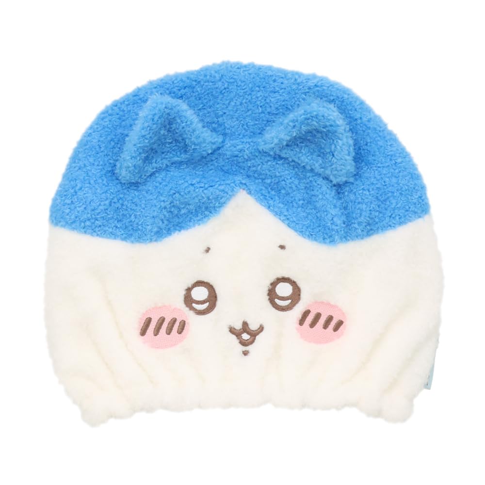 ちいかわ　ヘアドライキャップ　吸水キャップ　ハチワレ　うさぎ　モモンガ　粧美堂 Amazon｜ちいかわ ヘアドライキャップ 大人用 頭囲46～75cm 吸水