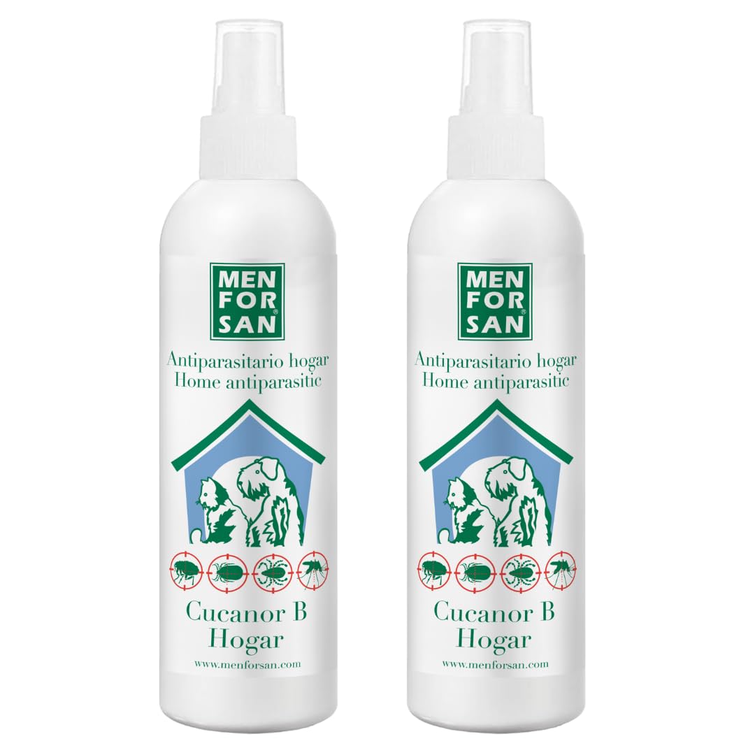 MENFORSAN Antiparasitario Hogar, Insectos, 250 ml - PACK de 2
