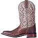 Laredo Mens Montana Square Toe Casual Boots Mid Calf - Brown - Size 14 2E