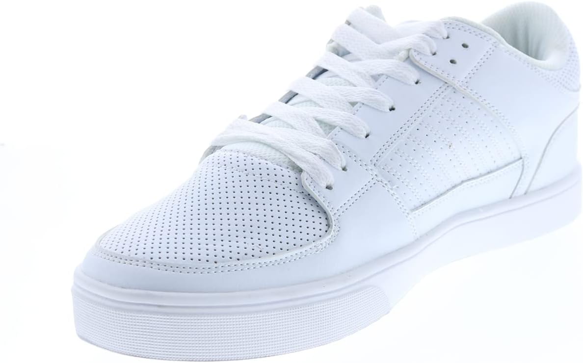 Osiris Protocol - Shoes for Men - Abrasion-Resistant Rubber Outsole - Padded Collar - Faux-Nubuck Uppers Whiteout 9 D - Medium