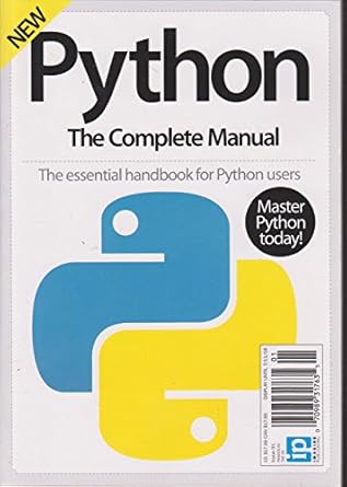 Python The Complete Manual Magazine Issue 1: Various: Amazon.com: Books