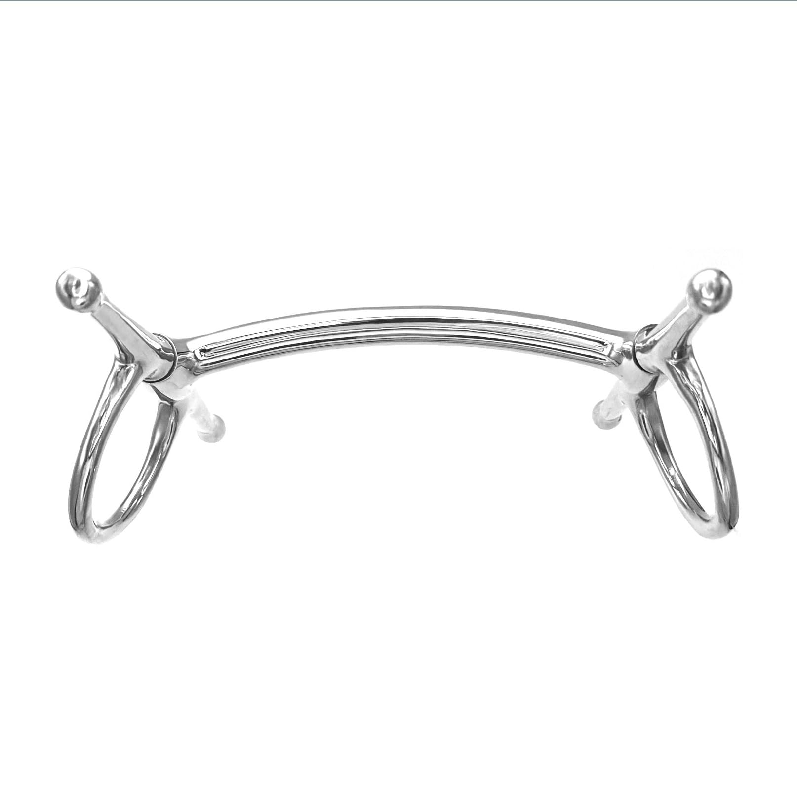 Equine Smile ES0100 ErgoBit Snaffle Bit Thigh Snaffle Bar Bit Thickness 16 mm (12.5 cm), silver - Image 4