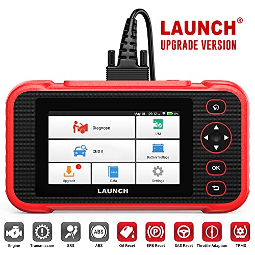 LAUNCH CRP129I OBD2 Scanner Code Reader for Engine ABS SRS Transmission, Car Scanner with EPB SAS TPMS Oil Lamp Throttle Body Reset Battery Voltage Test, WiFi Free Update