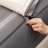 Beddy's All in One Bed in a Bag Zipper Bedding Set, Bottom Sheet, Cuddle Blanket, Comforter, Pillowcase(s) & Sham(s), Minky Interior Sheets with Comforter, Zip Bedding for Dorms, Bunks, Kids & Adults