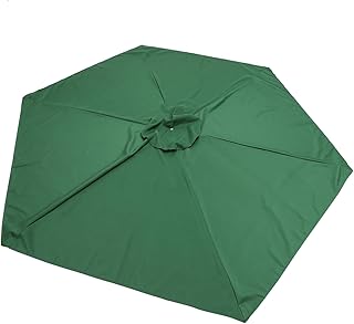 CRILSTYLEO Guarda-sol para uso ao ar livre, guarda-sol, guarda-sol, guarda-chuva, para uso externo, para uso ao ar livre, capa de substituição para guarda-chuva, cobertura de substituição de dossel para guarda-chuva
