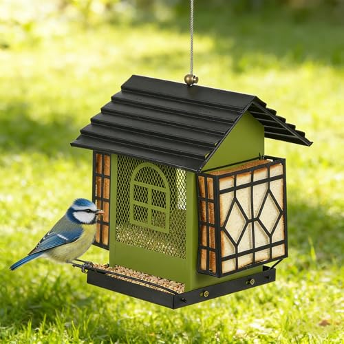 Fournisseur d'oiseaux d'extérieur en métal contre la pluie pour votre cour