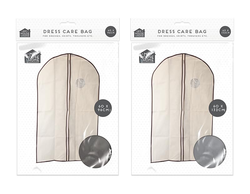 Custodie per Abiti,Copriabiti da Armadio,180 x 60cm ,Borsa Porta Abiti da Viaggio, Impermeabile Custodie Abiti Lunghi con Cerniera, Antipolvere Pieghevole Custodia Abito da Sposa Cappotti