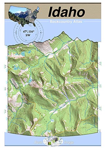 47°116° SW - Saint Maries, Idaho Backcountry Atlas (Topo) (Idaho Backcountry Atlas A4 25000 Scale)