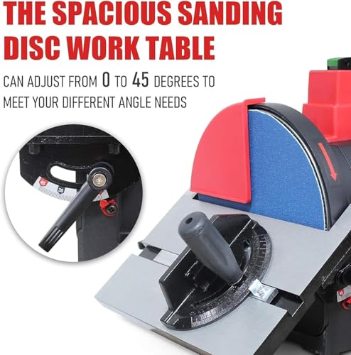BUCKTOOL Pro 1HP Bench Belt Sander