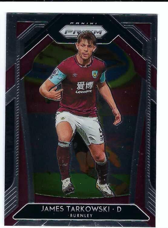 JAMES TARKOWSKI 2020-21 Panini Prizm English Premier League Soccer #47 Card Burnley FC