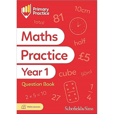 Primary Practice Maths Year 1 Question Book, Ages 5-6