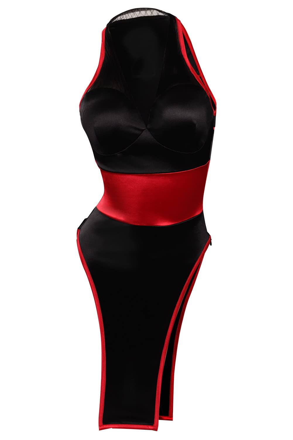 AlleyonTemari Nara Swimsuit Anime Ninja Cosplay Bathing Suit Womens Sexy Bikini One Piece