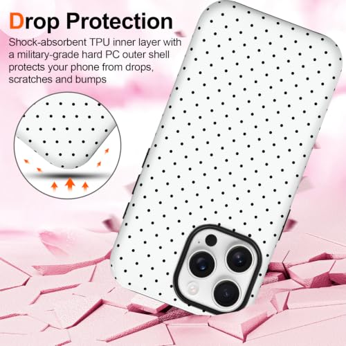 Coque iPhone 16 Pro robuste double couche protection antichoc blanc - 5