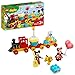Price comparison product image LEGO 10941 DUPLO Disney Mickey and Minnie Birthday Train Toy for Toddlers with Cake and Balloons