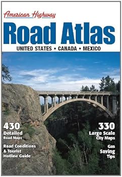 2012 American Highway Road Atlas of the U.S., Canada, & Mexico