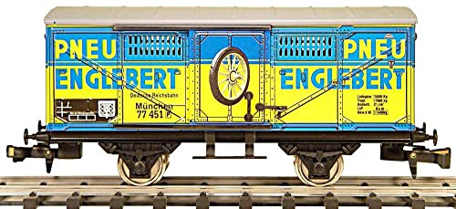 modellbahn-exklusiv Güterwagen für Reifentransport PNEU ENGLEBERT, Deutsche Reichsbahn, DR, Spur 0, 1:45