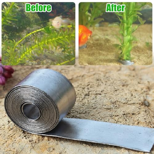 5 Bände Biegbar Pflanzenanker Aquarium,Metall Pflanzenanker Gewichte für Wasserpflanzen Pflanzenhalter für Aquarium Lebende Pflanzen im Aquarium Verhindert Schwimmen