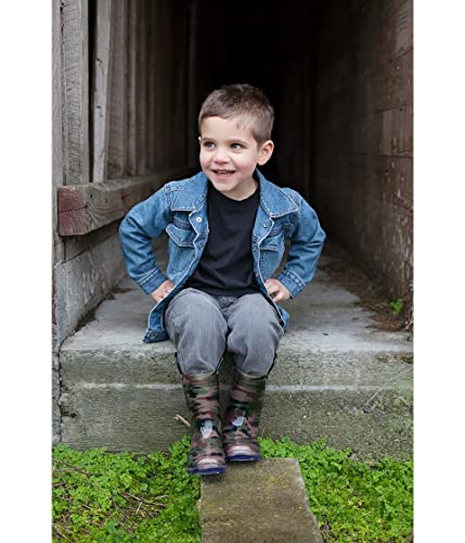 Western Chief Boys Waterproof Rain Boots That Light Up With Each Step, Camo Green, 1 M Us Little Kid #TOP6
