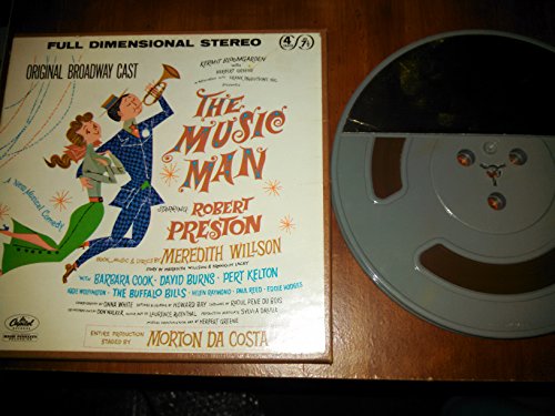 The Music Man Original Broadway Cast Robert Preston (Reel to Reel Audio Tape)