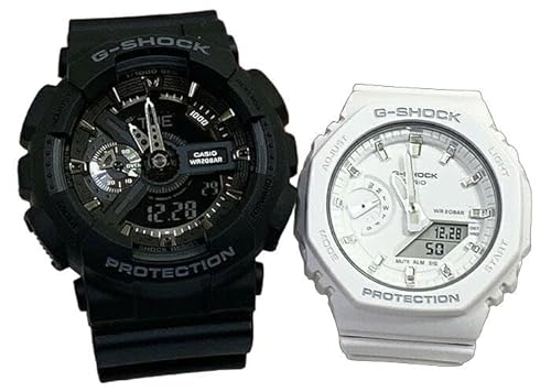 [�J�V�I]CASIO �y�A�E�H�b�` G-SHOCK G�V���b�N BABY-G �x�r�[G �N�I�[�c �����y�A�P�[�X���� 2�{�Z�b�g �A�i�f�W GA-110-1BJF GMA-S2100-7AJF �r���v[�������K�i]