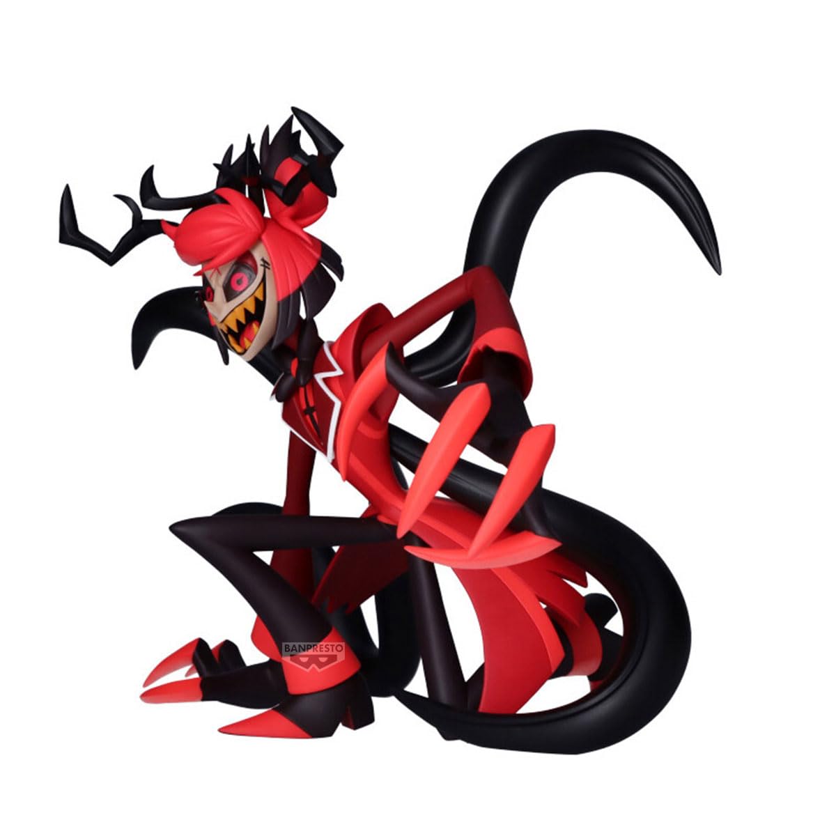 Banpresto Azione Radio Demon Hazbin Hotel - Alastor 17 cm - PZ69755P Multicolore - Figura da collezione - Ideale per gli appassionati di Anime Hazbin Hotel