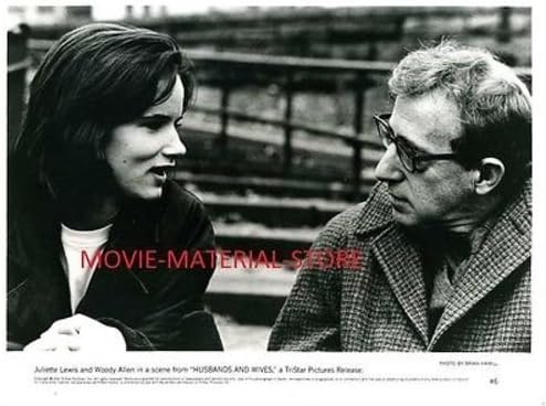 Woody Allen Juliette Lewis Husbands And Wives Original 8x10" Photo #K5744