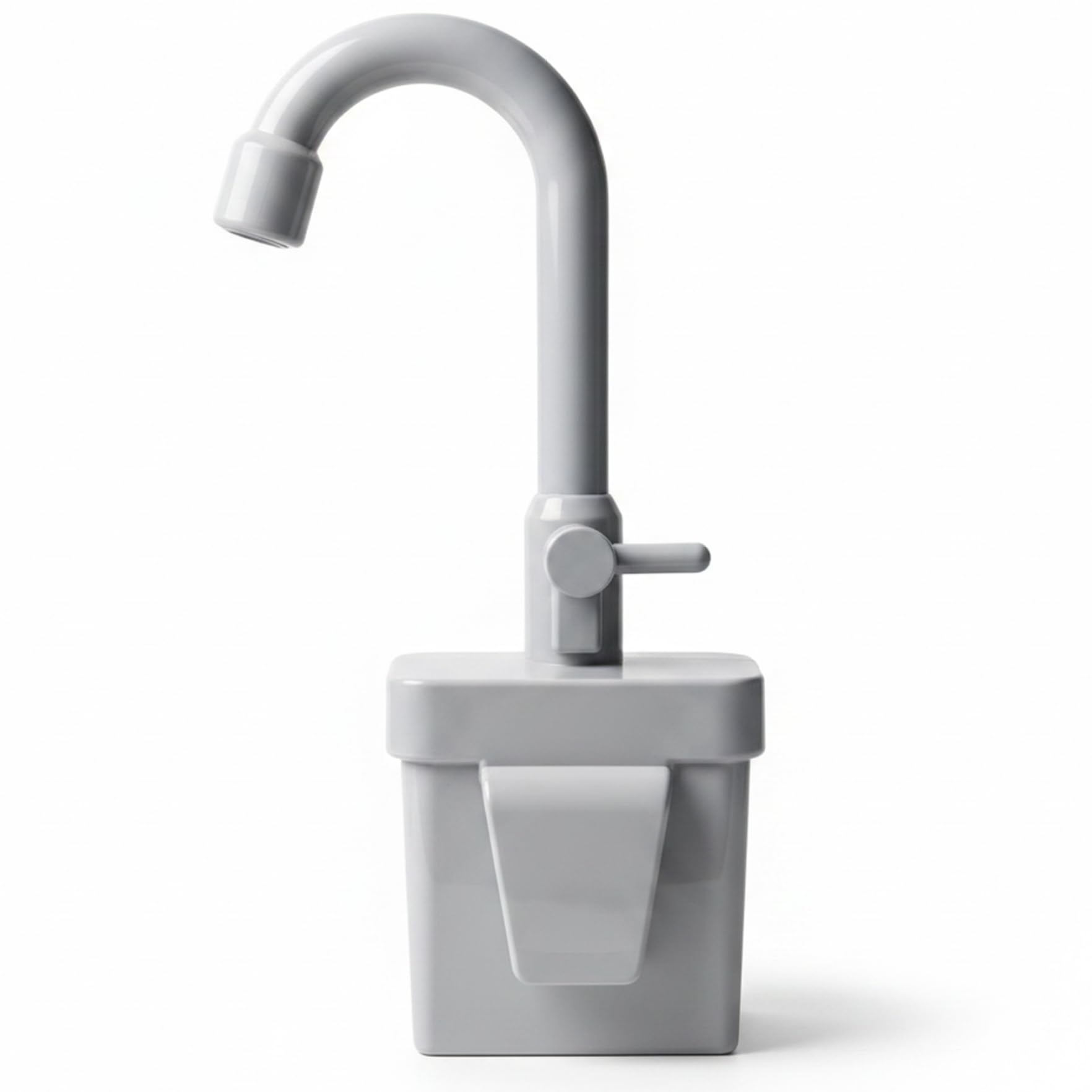 Distributeur d'eau électrique gris, cuisine de boue, robinet d'évier de jeu avec eau en circulation pour les tout-petits, jeux vaisselle et lavage cuisine
