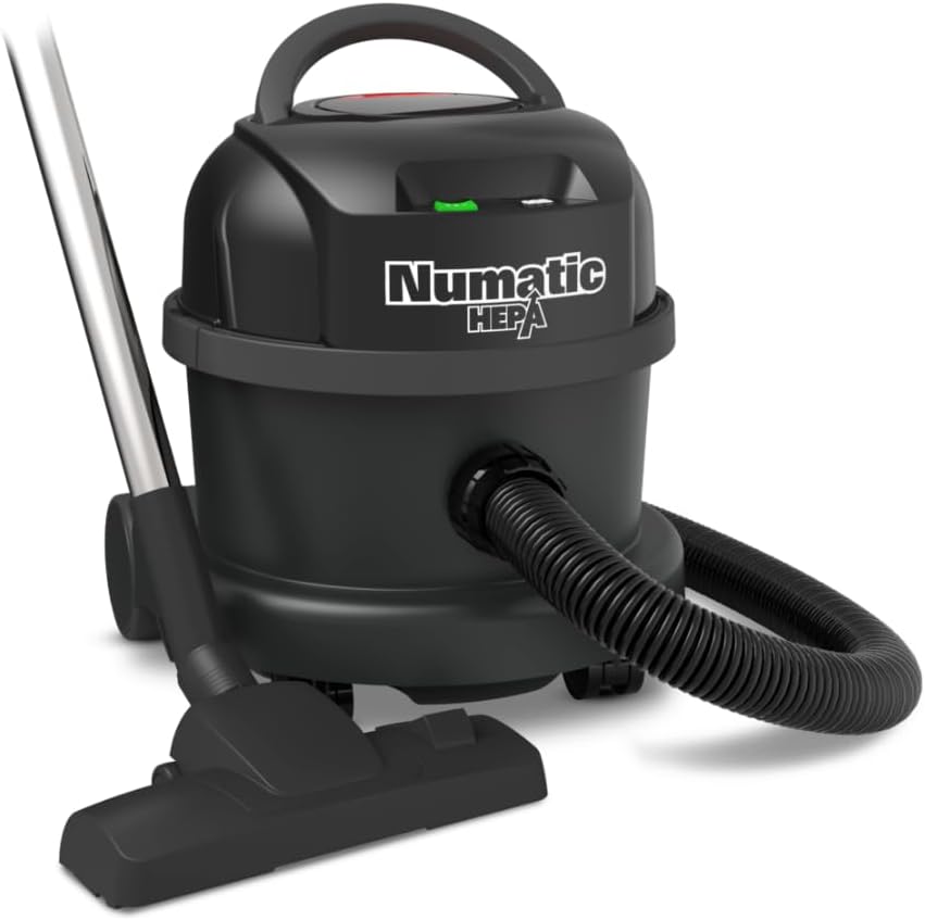Commercial Canister Vacuum - NaceCare NBV 240NXH Battery Powered with HEPA Filtration