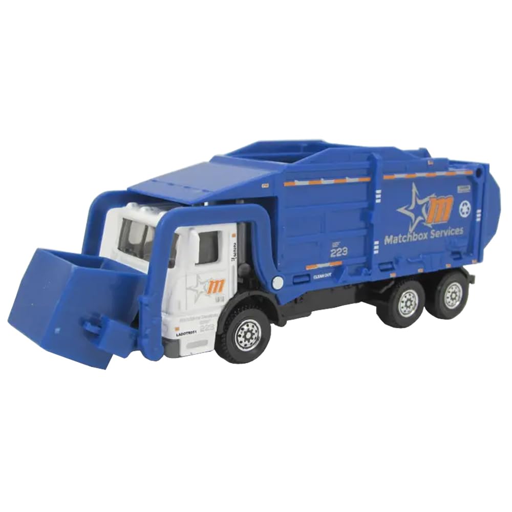 Matchbox Garbage King XL, Working Rigs 9/16 [Blue]