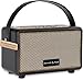 Produktbild Bennett & Ross BB-820BK Blackmore Junior - Retro Bluetooth Lautsprecher in Lederoptik mit 5200 mAh Akku - Vintage Speaker mit 20W - MicroSD-Eingang mit MP3-Player - Aux-in - Schwarz