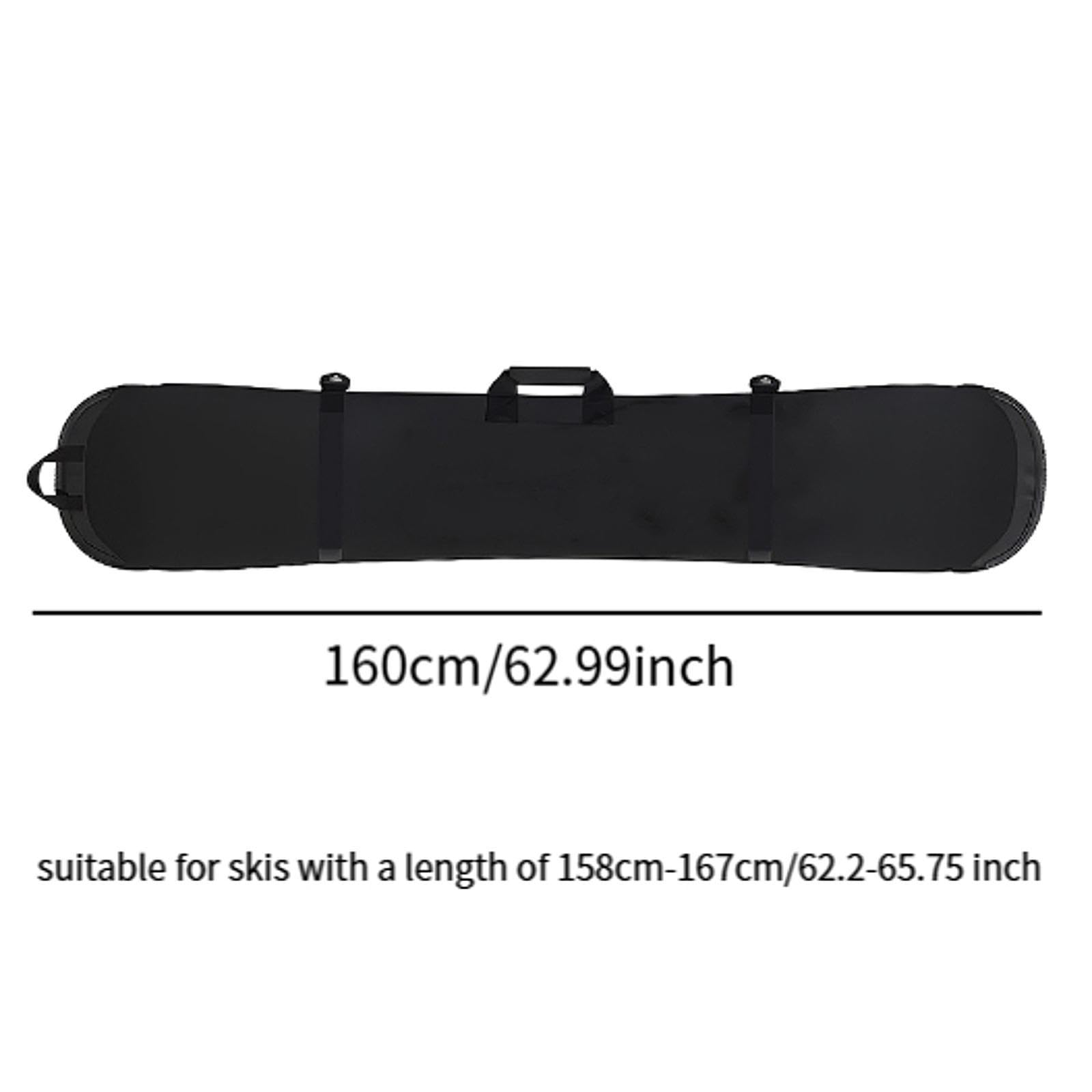 RNXRZANK Snowboard Carry Cover Bag with Shoulder Strap for Travel and Storage, 160cm