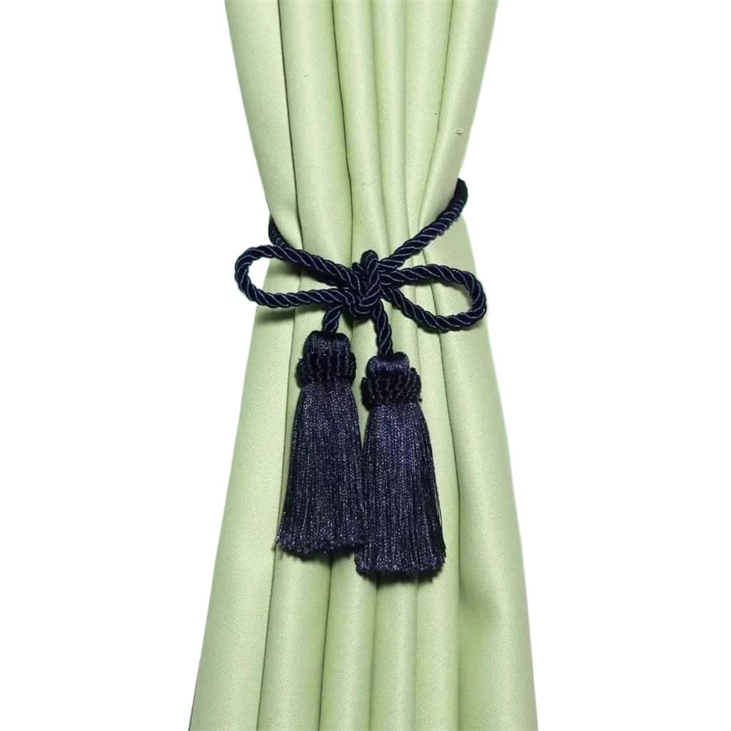 Embrasses de Rideaux, Glands de Rideaux, Accessoires de Sangle de Rideau à Pompons, Boucle de Support de Rideau, Corde Faite à la Main, Pompon, Bandage, décoration d'intérieur
