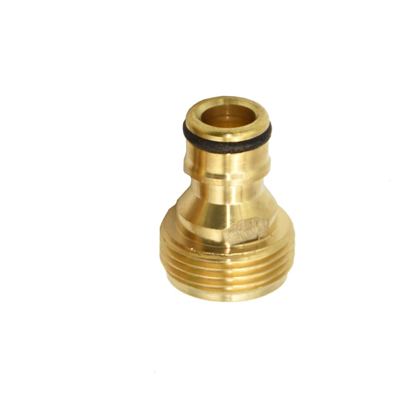 Hwww Men's 3I4 1/2" 3/4" Quick Connector Brass Nipple Faucet Water Gun Adapter Garden Tap Connector Adapter 1Pcs