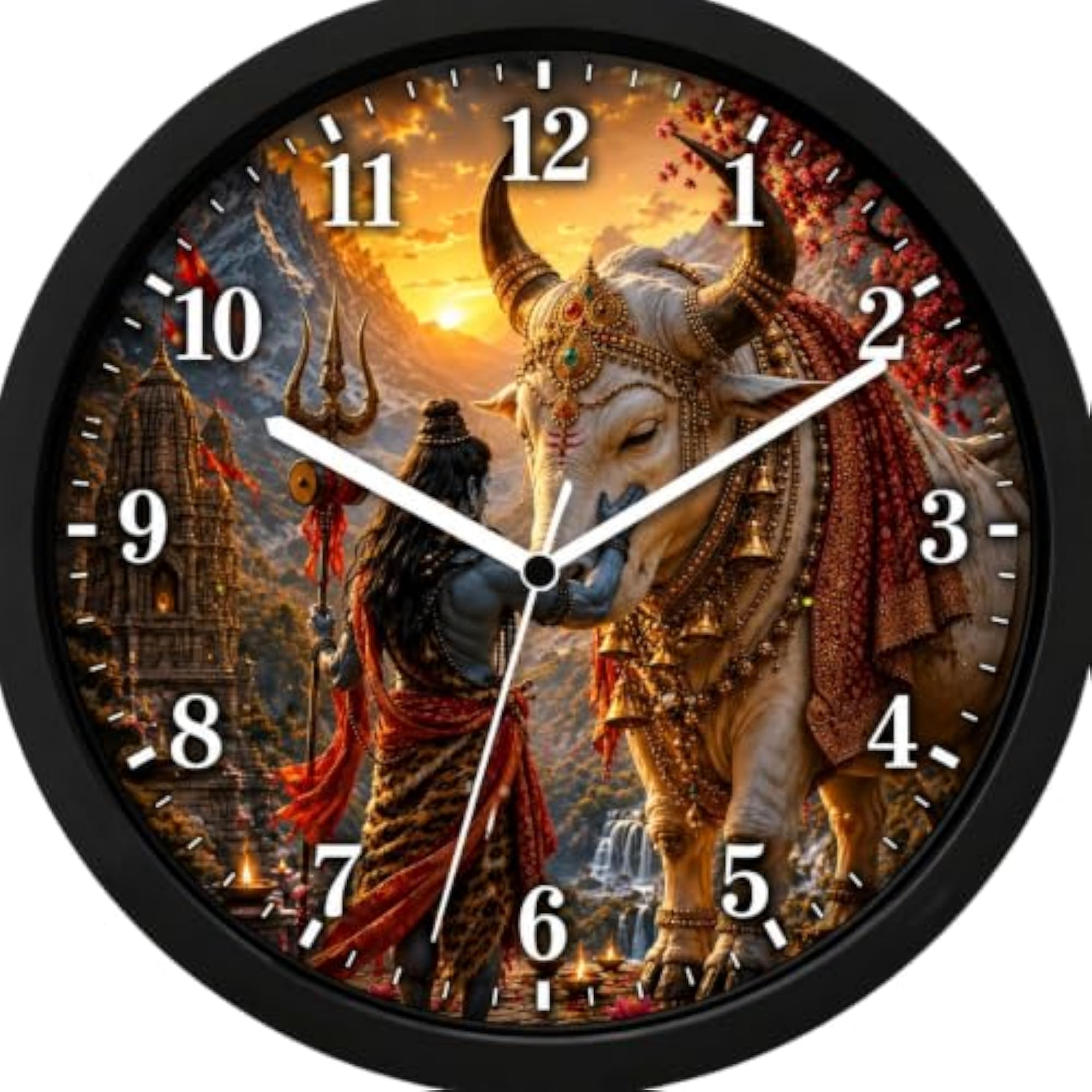 Sumukh Wall Clock for Hall, Stylish Home Decor Piece