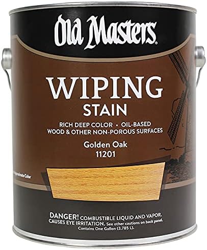 4-Pack of 1 gal Old Masters 11201 Golden Oak Old Masters Oil-Based Wiping Stain