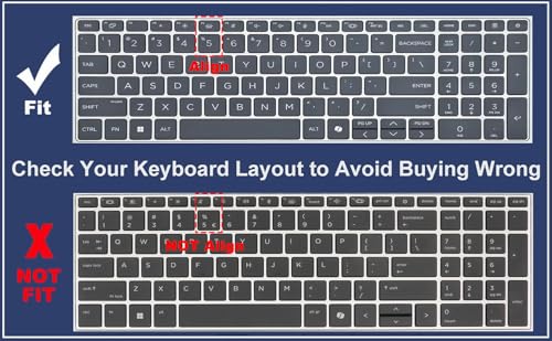 Protector de teclado para laptops HP ZBook y EliteBook 16" miniatura 2