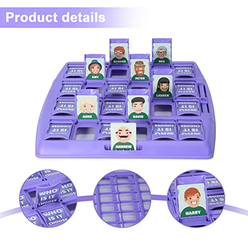 Who Is It? Board Game For Kids, Who Is It Game For Kids, Guess Game For Kids, Guessing Game For Kids, 2 Players, 2 Players Game For Kids, 2 Players Board Game For Kids, Age 3 & Up #TOP3
