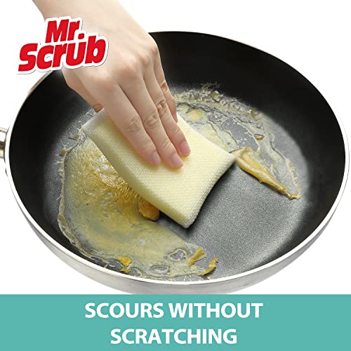 12 Pads All-Purpose Sponges Kitchen, Non Scratch Dish Sponge For Washing Dishes Cleaning Kitchen, Premium Kitchen Scrub Sponge And Scrubbers Cleaning Pads, Ideal For Kitchen, Bathroom, Mr. Scrub #TOP2