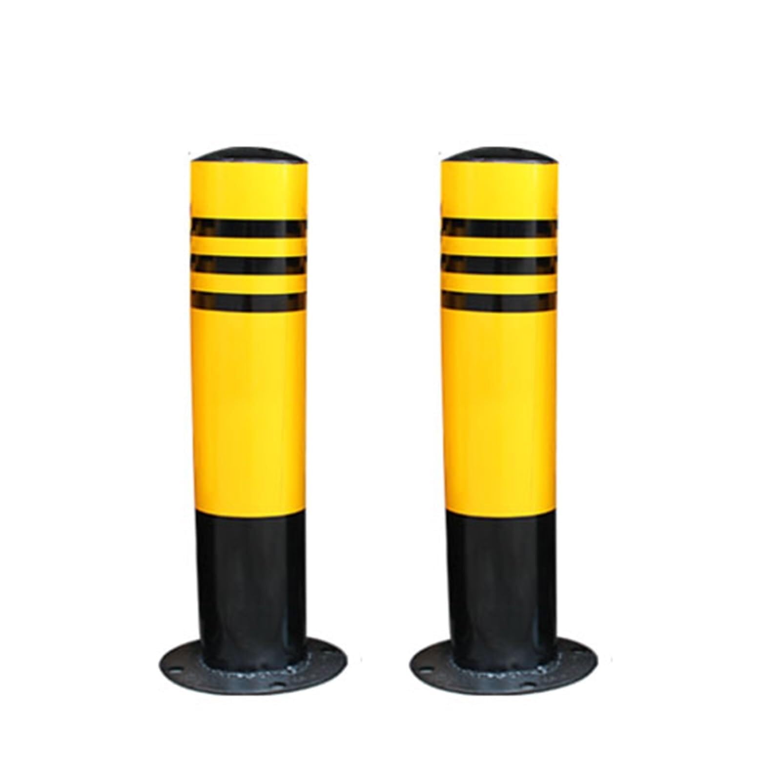 Bornes de sécurité acier 40cm potelet de balisage allée et événement