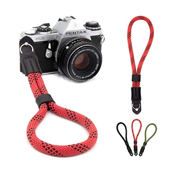 LENS-AID Handschlaufe in Seil-Optik für Kamera, Kameragurt fürs Handgelenk, Sailor Strap