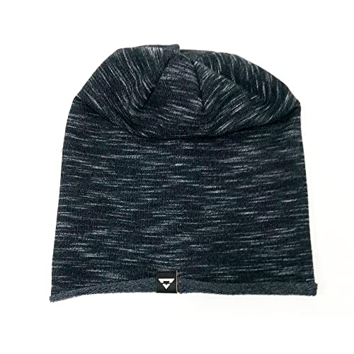 Kit 2 Gorros Brohood Moletinho Rustico Branco Preto