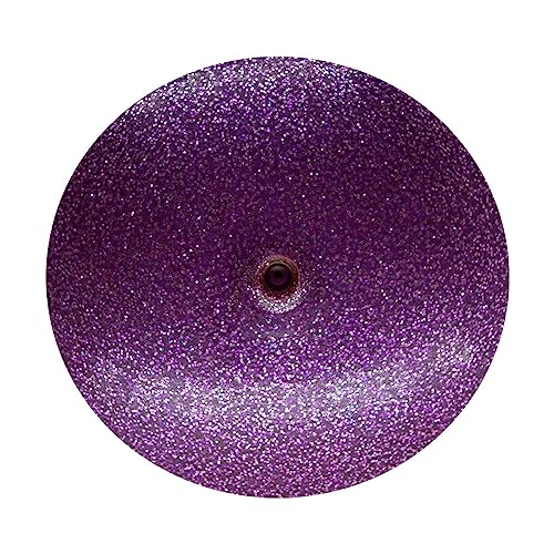 Bola de ginástica rítmica oficial infantil com glitter 300g Pista e Campo (Roxo)