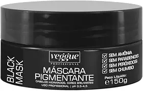 Máscara Matizadora Black Preta Veggue Profissional 150g