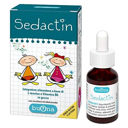 Integratore Alimentare A Base Di L Teanina E Vitamina B6 In Gocce Per Gli Stati Di Ansia Sedactin Amazon It Salute E Cura Della Persona