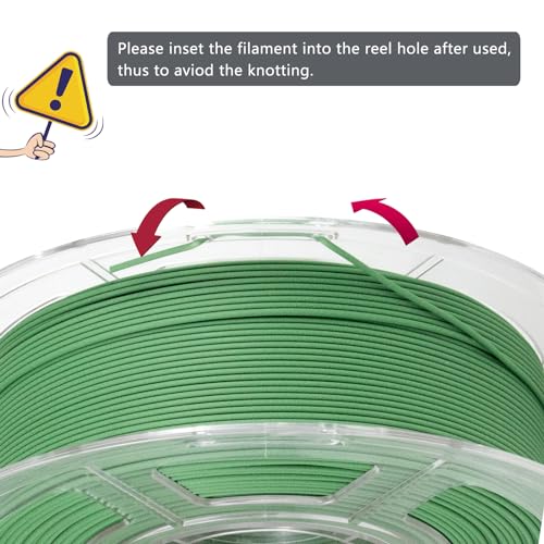 Image of iSANMATE High Speed Matte PLA+ 3D Printer Filament, Matte Army Green PLA+ Filament 1.75mm Designed for High Speed 30-600mm /s, Fast Printing Speed PLA, Dimensional Accuracy ±0.02mm, 1kg Spool (2.2lbs)