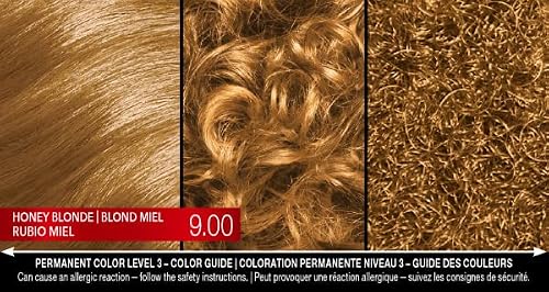 Schwarzkopf Keratin Color, Color & Moisture Permanent Hair Color Cream, 9.0 Honey Blonde #TOP2