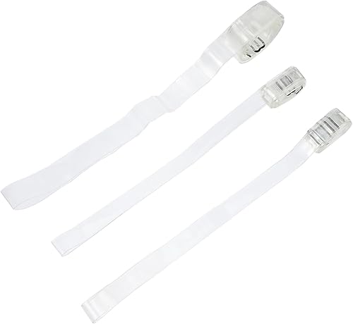 Ciieeo 9 unids viento presión fija piano clip de puntuación libro clip de página de cinturón hombres teclado para hombres y cinturones acrílicos