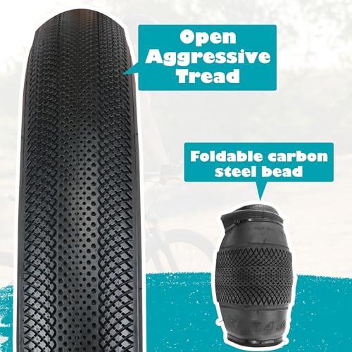 BALINGE E Bike Pneu gordo 20x4.0 com tubo 20 x 4 Pneu gordo 20x4 Pneu de bicicleta com tubos Pacote